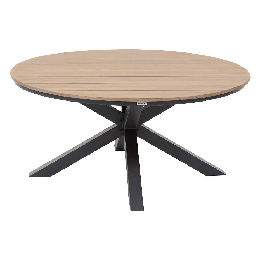 Hesperide Table De Jardin Ronde ORIENGO Acacia & Graphite