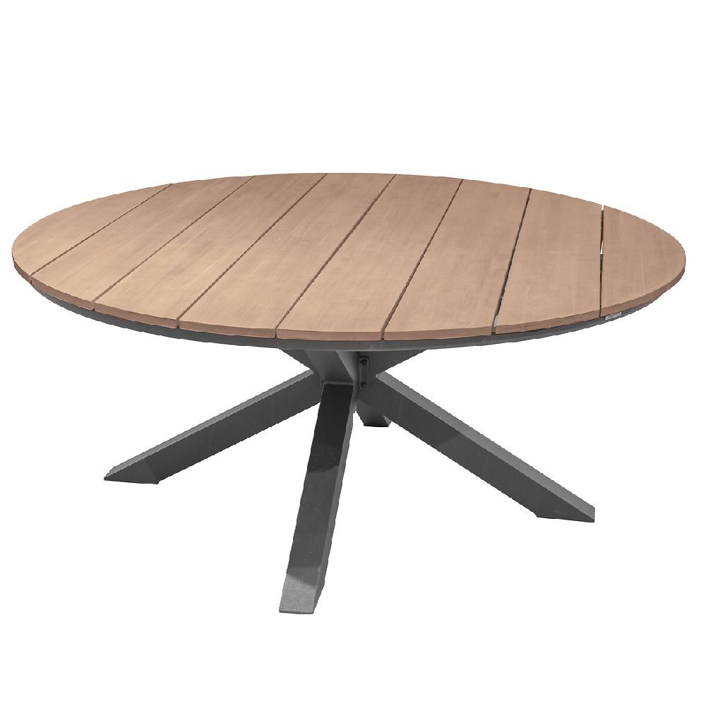Hesperide Table De Jardin Ronde ORIENGO Acacia & Graphite