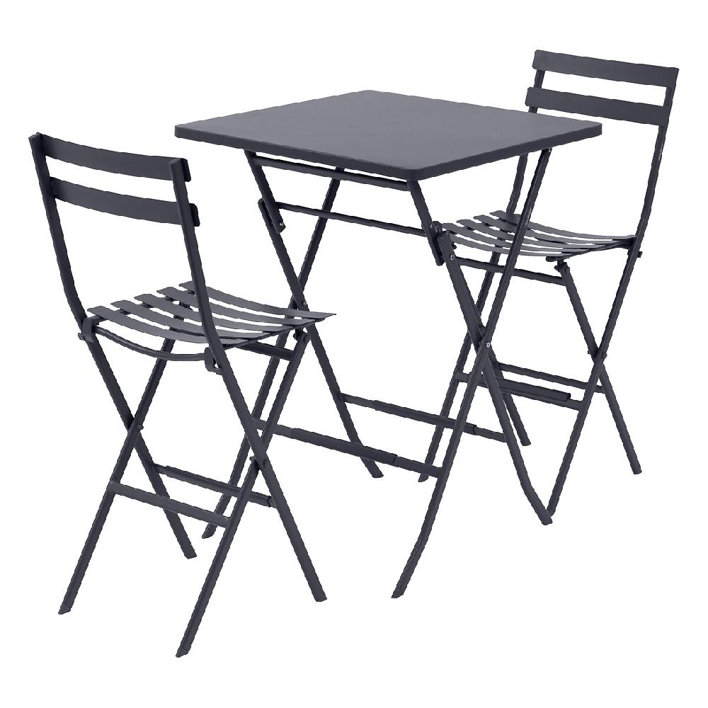 Hesperide Table Haute De Jardin Pliante GREENSBORO Graphite