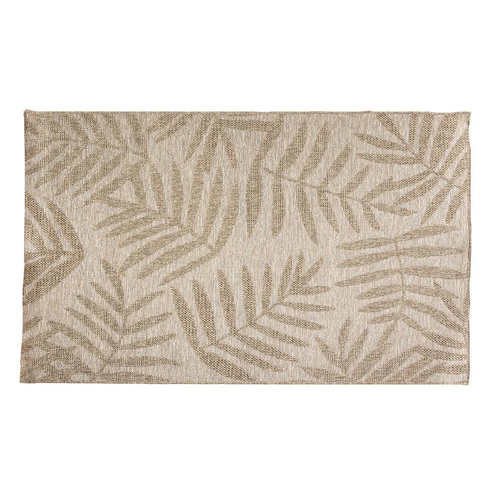 Hesperide Tapis D'extérieur CAYO Motif Feuilles Lin