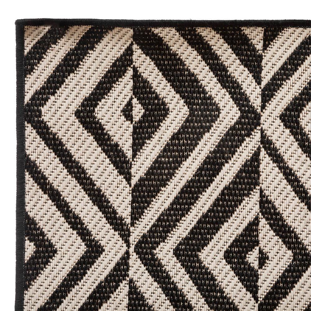 Hesperide Tapis D'extérieur Et D'intérieur COLOR Noir & Blanc