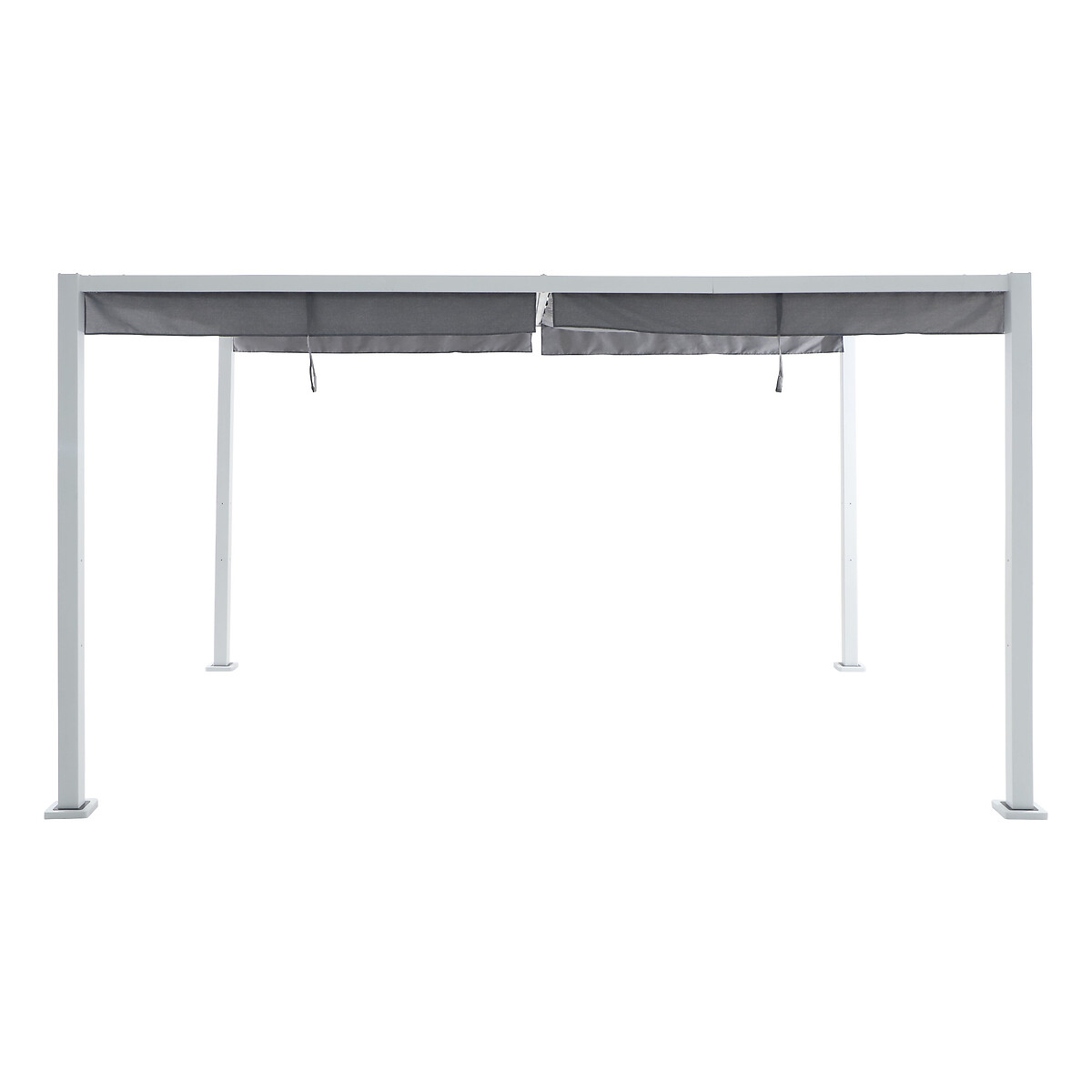 Hesperide Tonnelle Rectangulaire ZALYA Blanc & Ardoise