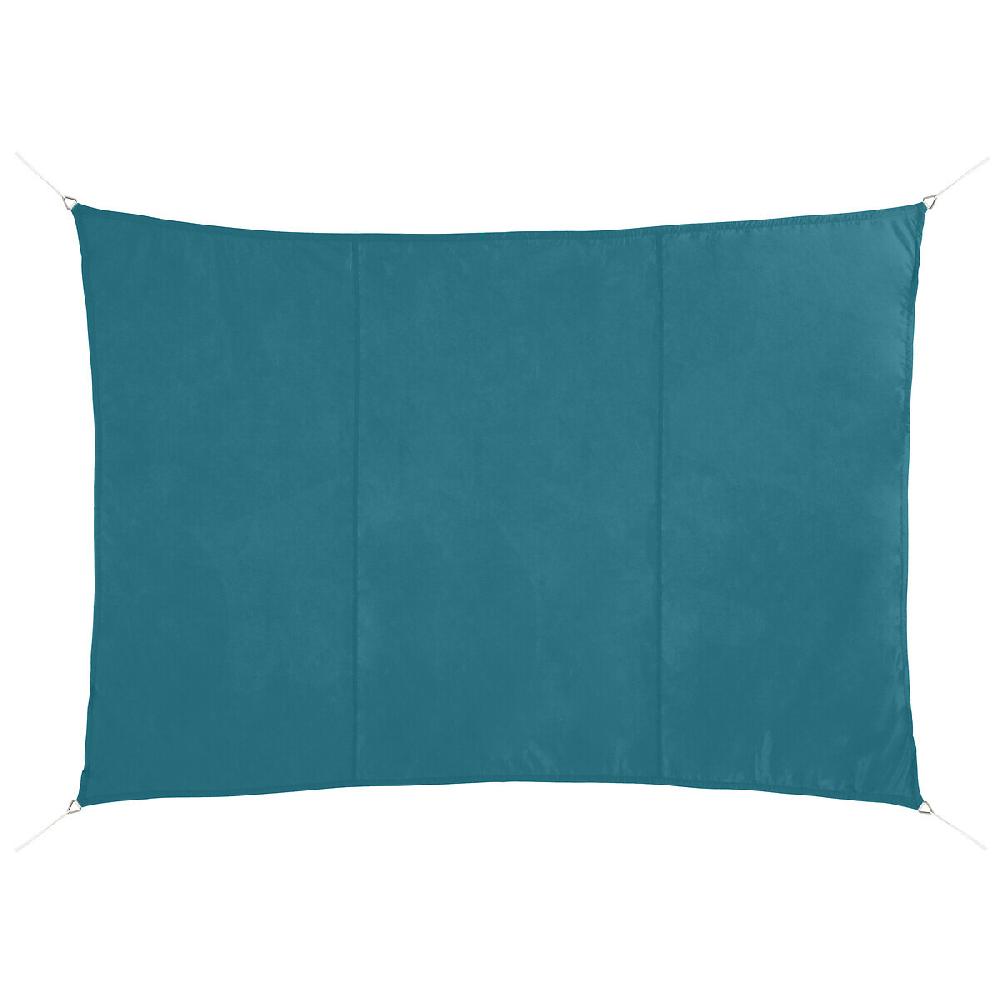 Hesperide Voile D'ombrage Rectangulaire SHAE Bleu Canard