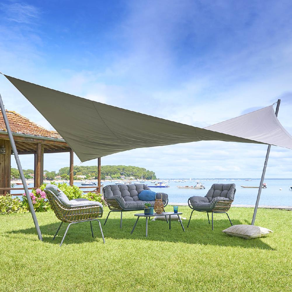 hesperide Voile d'ombrage rectangulaire SHAE Noisette