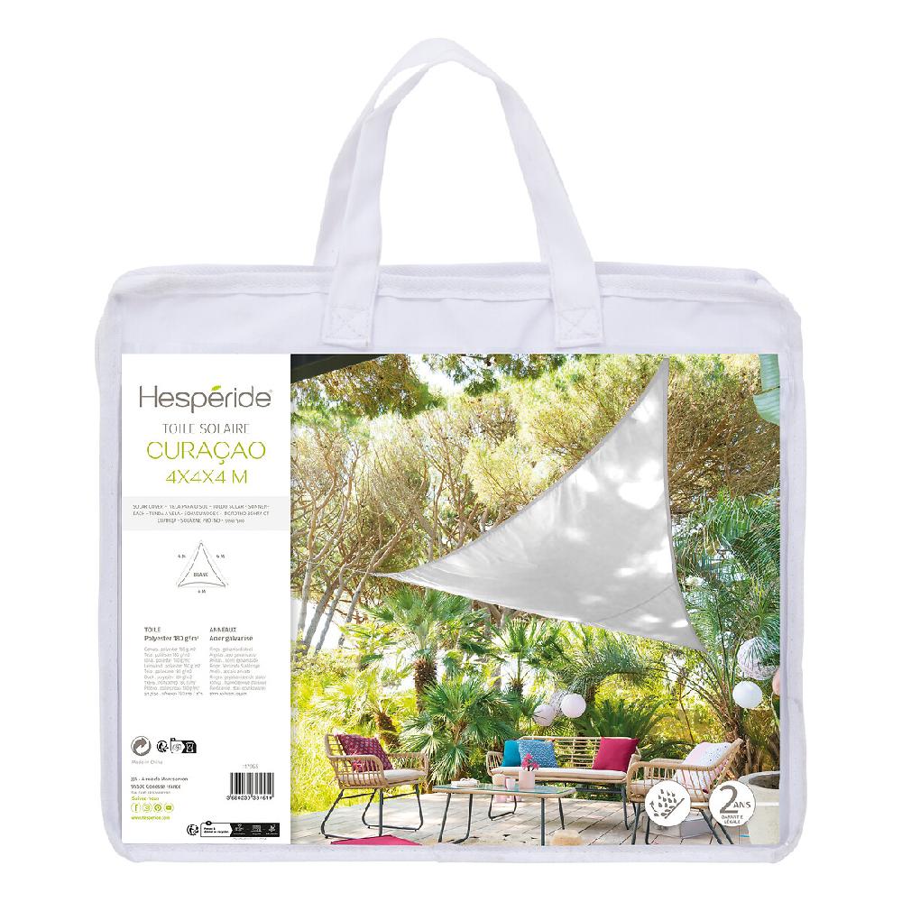 Hesperide Voile D'ombrage Triangulaire CURACAO Blanc