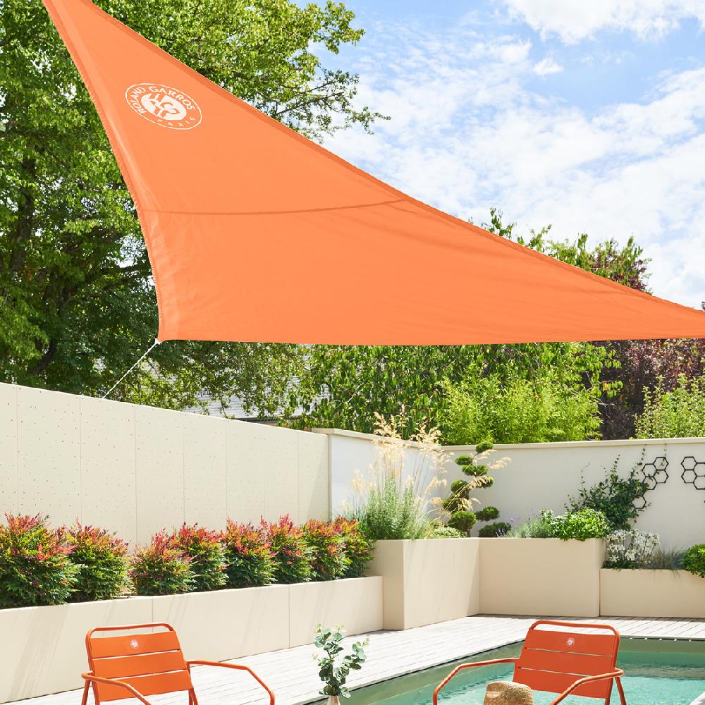 hesperide Voile d'ombrage triangulaire CURACAO Terre battue