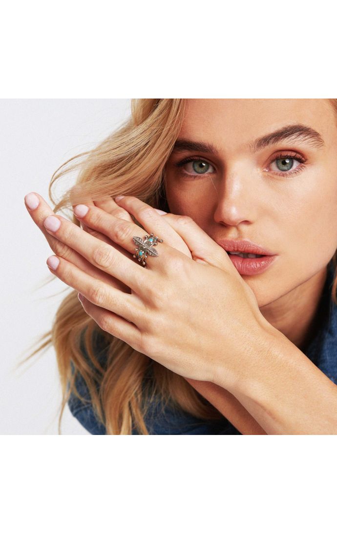 Hipanema Bague Asma Argenté