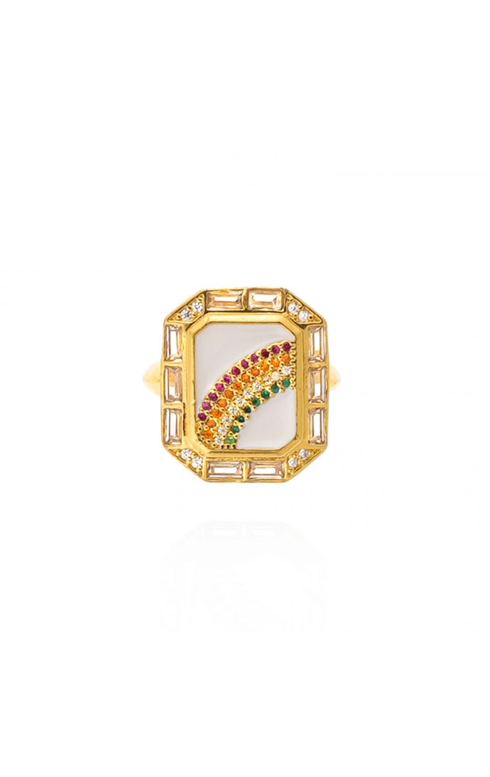Hipanema Bague Bruna Blanc