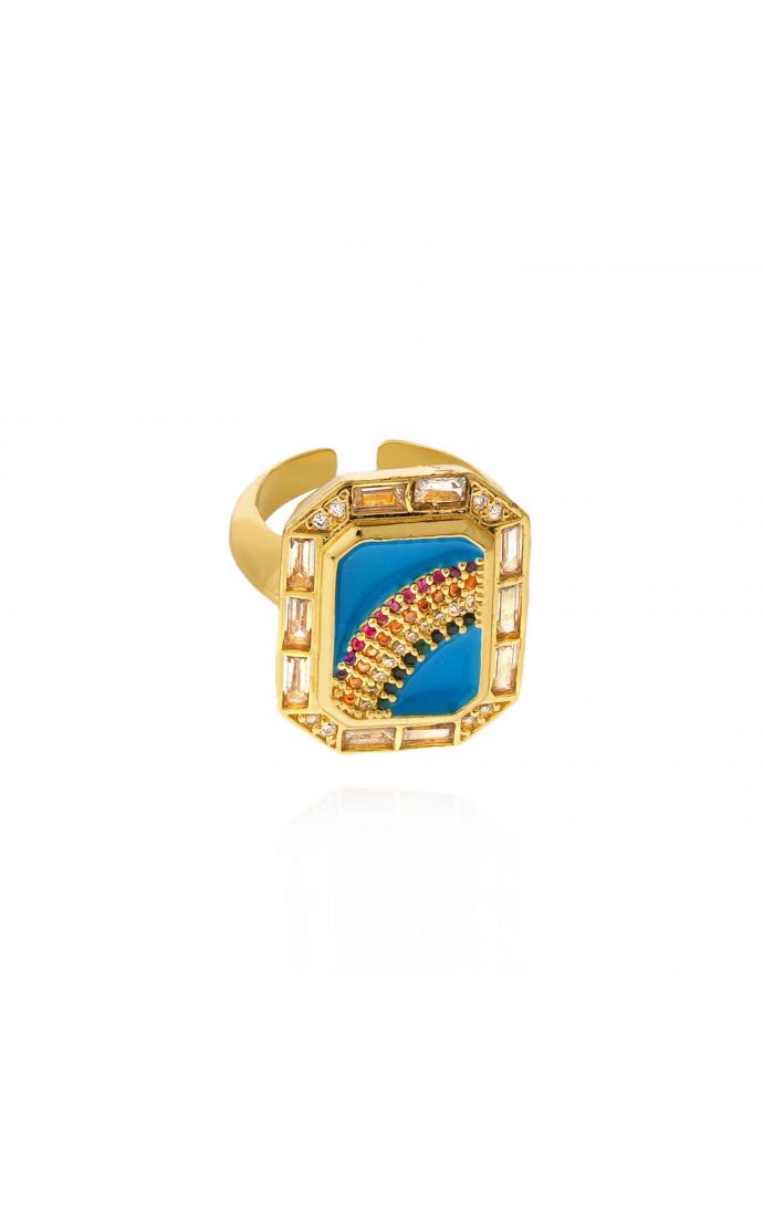 hipanema Bague Bruna Turquoise