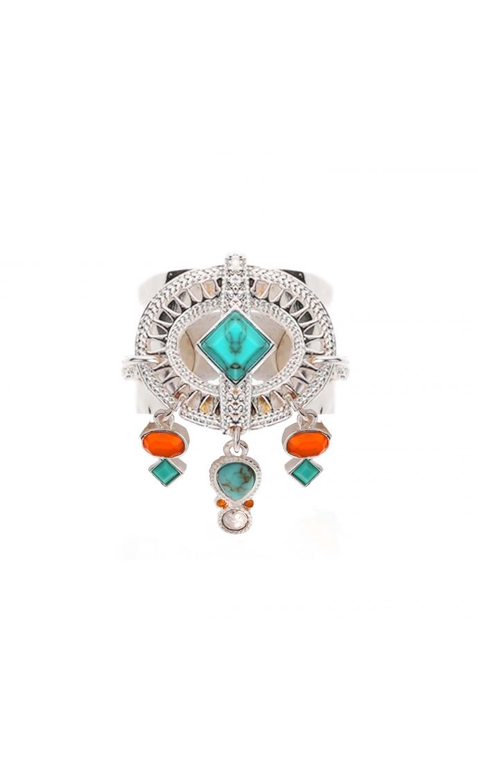 Hipanema Bague Carnabal Argenté