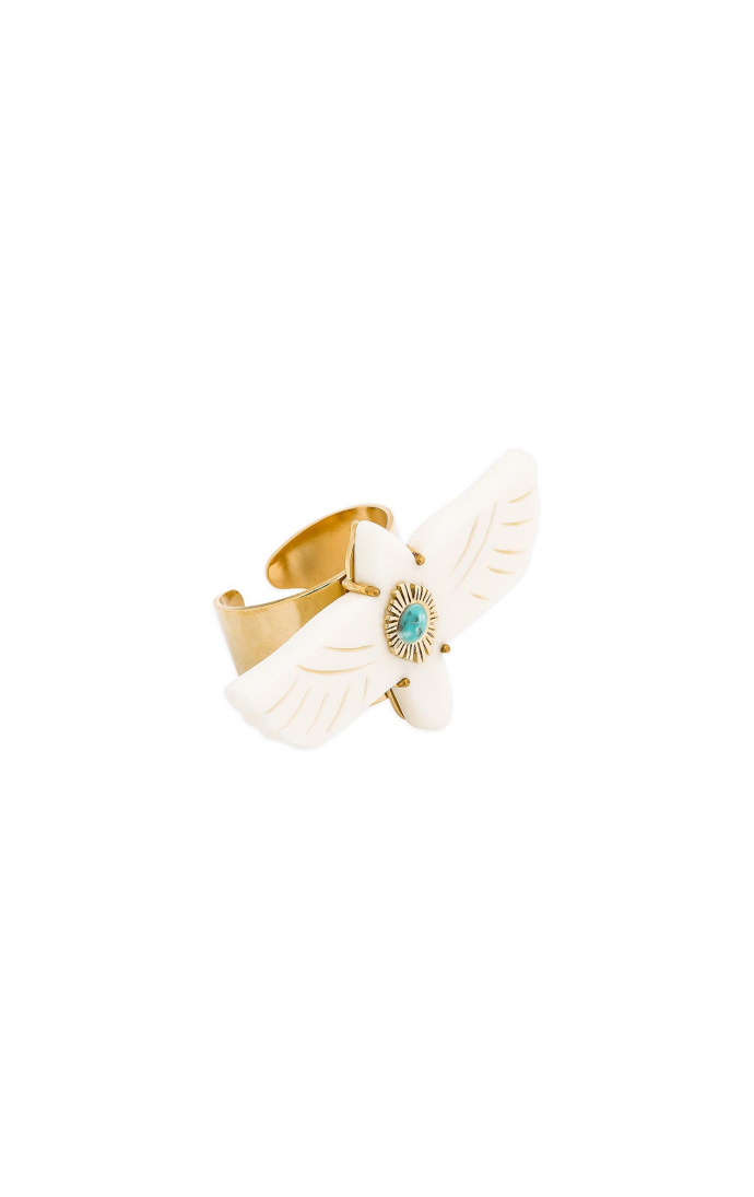 Hipanema Bague Chica Blanc