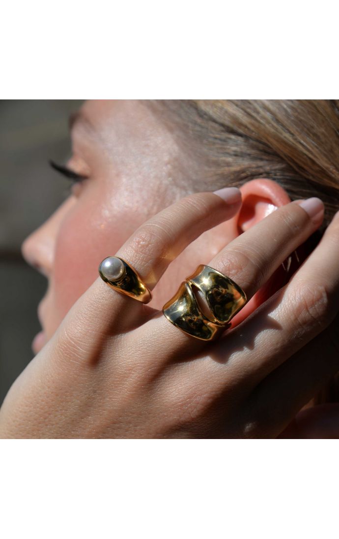Hipanema Bague Clea Blanc