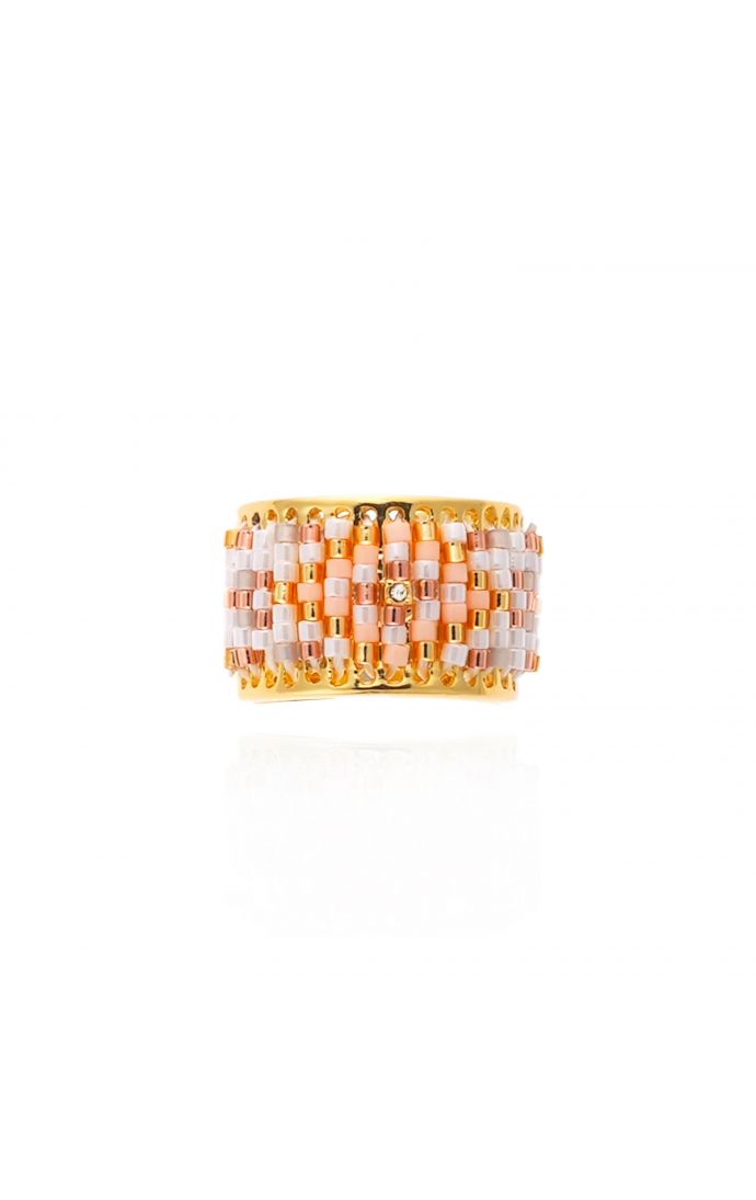 Hipanema Bague Etowa Blanc