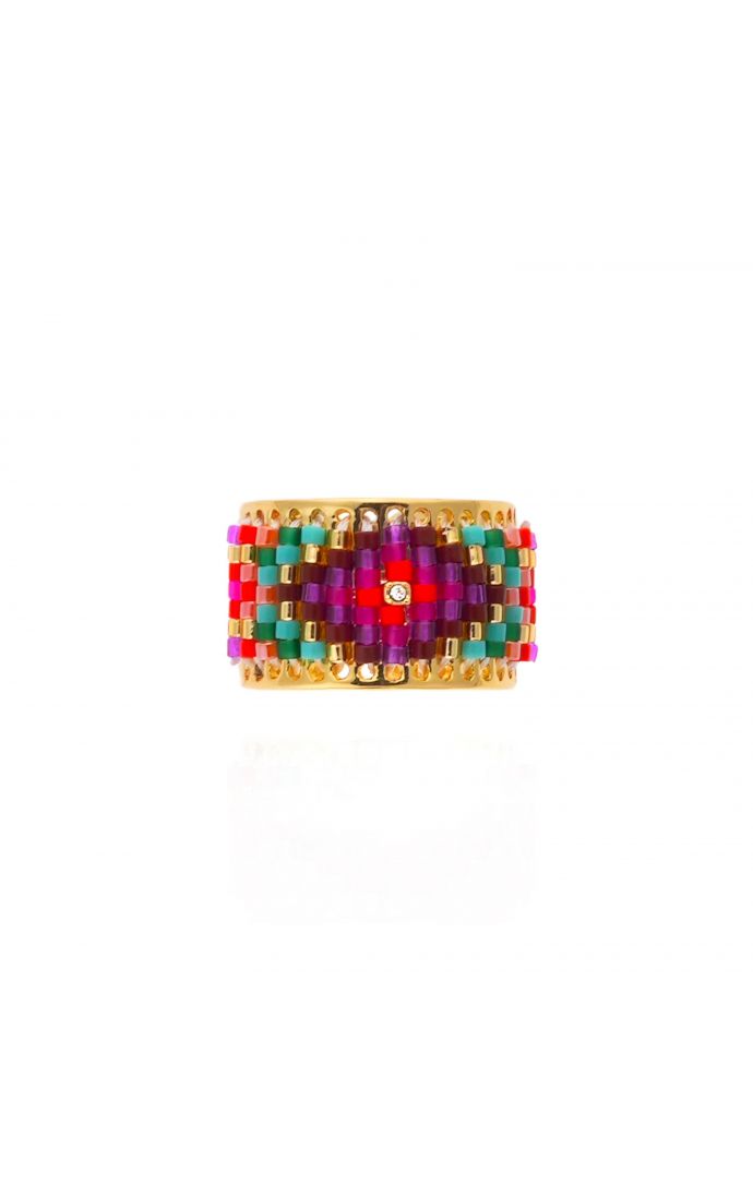Hipanema Bague Etowa Multicolore