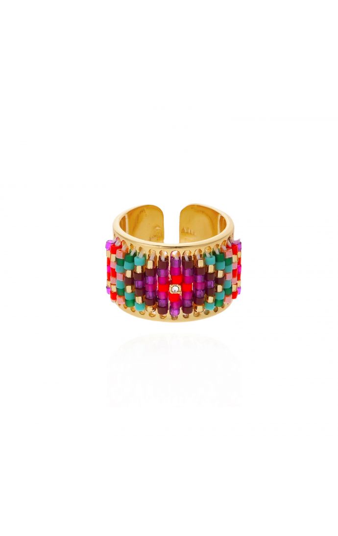 hipanema Bague Etowa Multicolore
