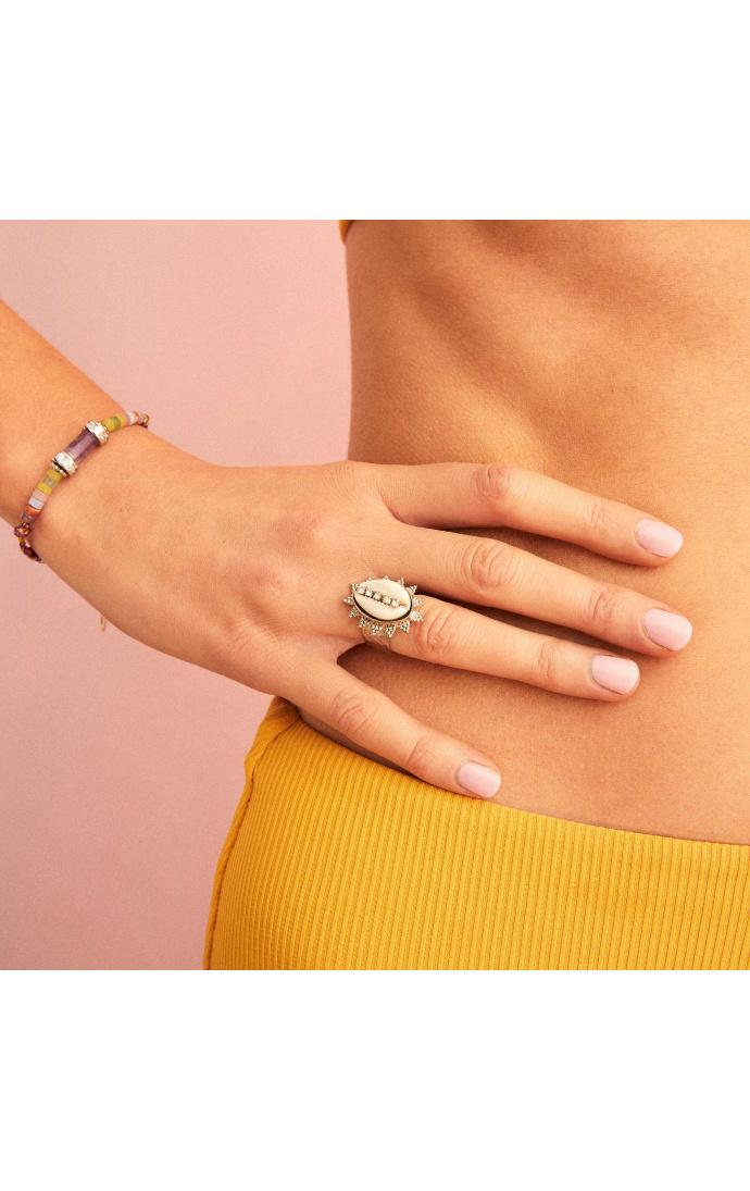 Hipanema Bague Marina Argent