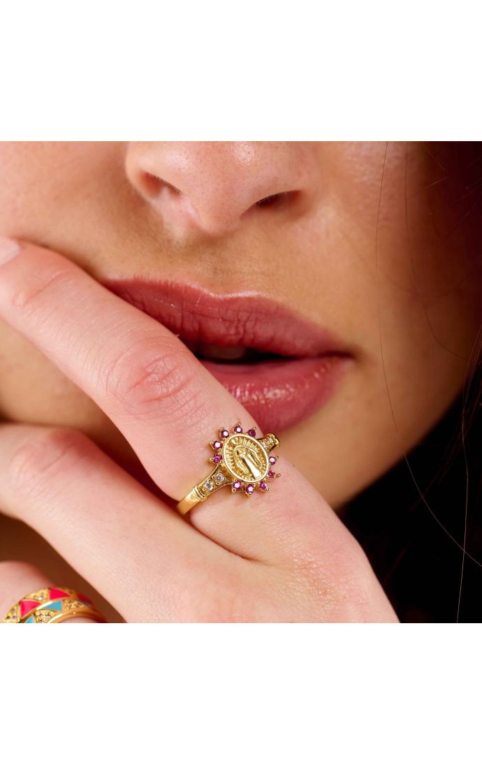 Hipanema Bague Marisa Violet