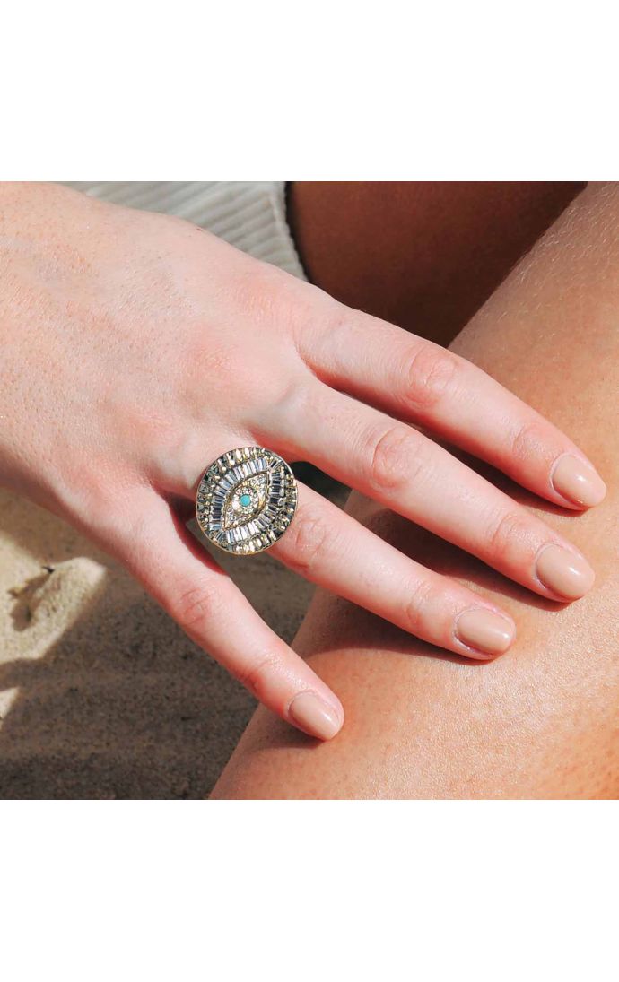 Hipanema Bague Ramsez Doré
