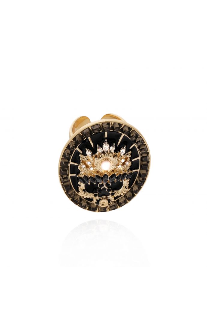 Hipanema Bague Sanctuary Noir