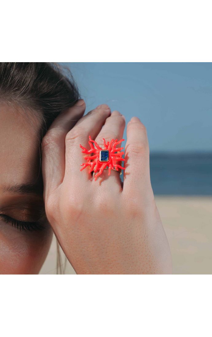 Hipanema Bague Talassa Rouge