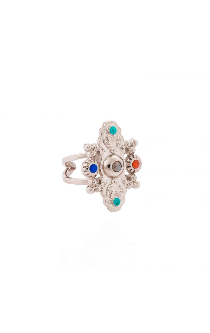 hipanema Bague Varda Argenté