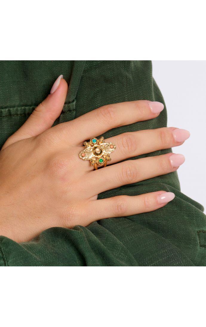 Hipanema Bague Varda Doré