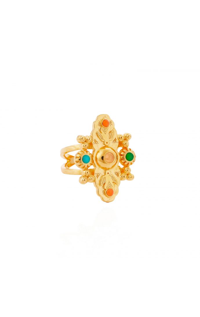 hipanema Bague Varda Doré