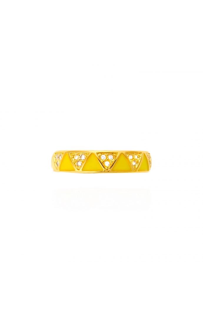 Hipanema Bague Yolanda Jaune