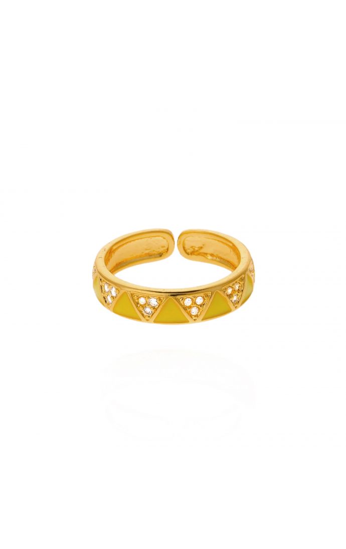 hipanema Bague Yolanda Jaune