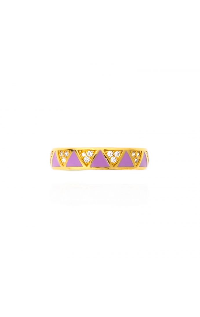 Hipanema Bague Yolanda Mauve