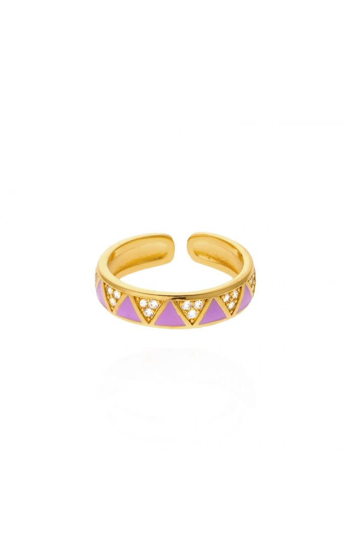 hipanema Bague Yolanda Mauve