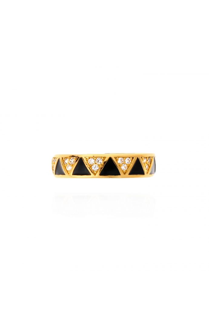 Hipanema Bague Yolanda Noir