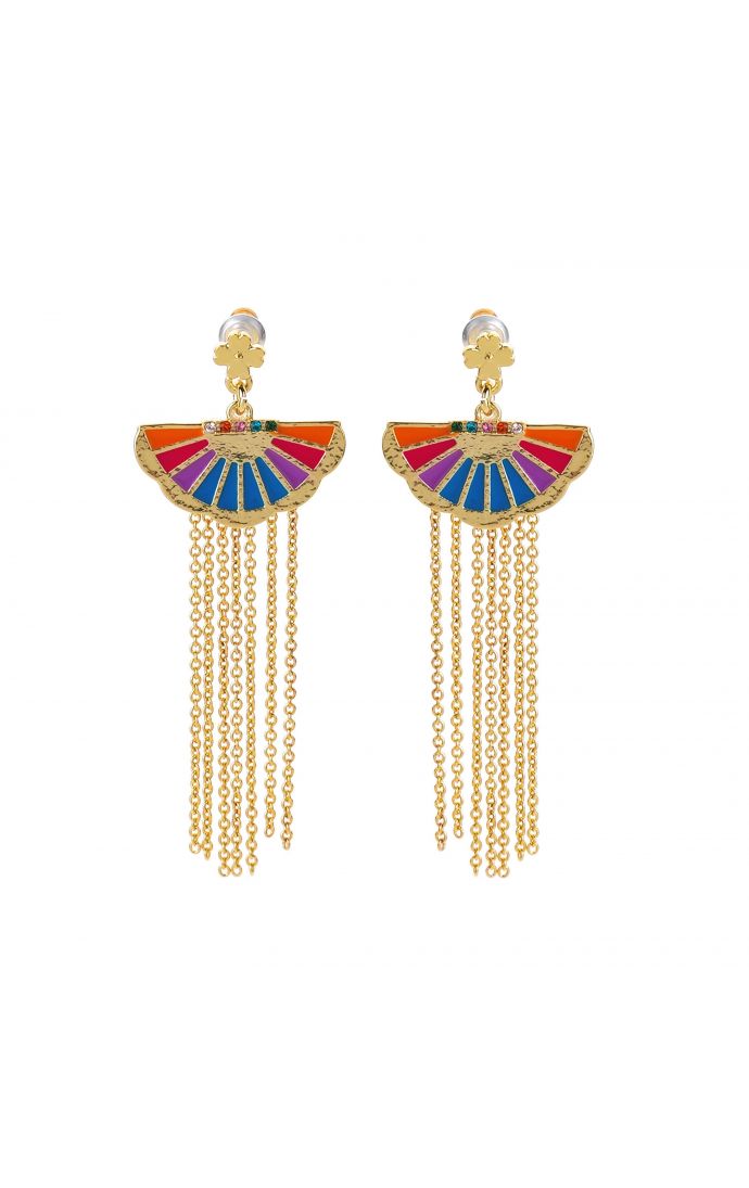 hipanema Boucles d'oreilles Sancho Multicolore