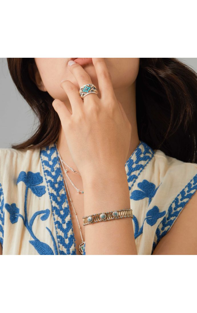 Hipanema Bracelet Alezan Doré