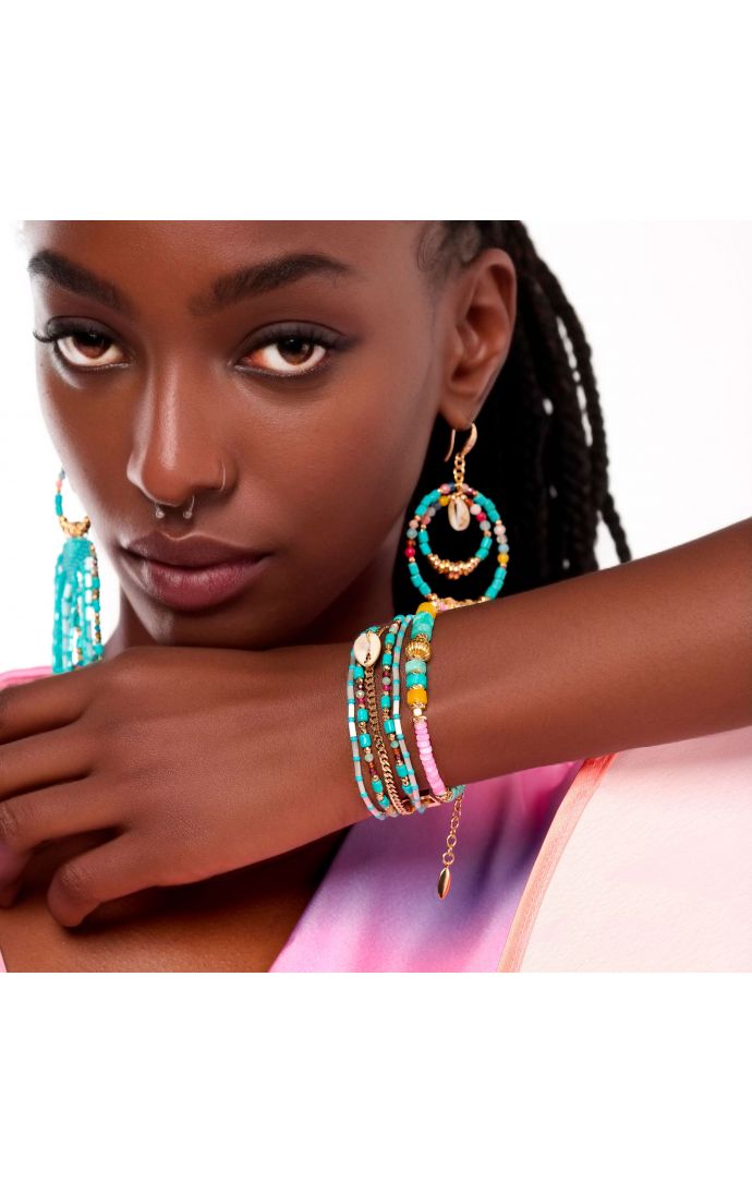 Hipanema Bracelet Aranxa Mauve