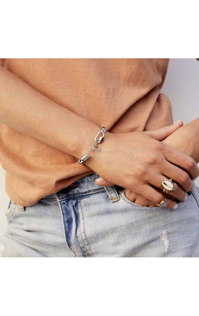 Hipanema Bracelet Boris Argent