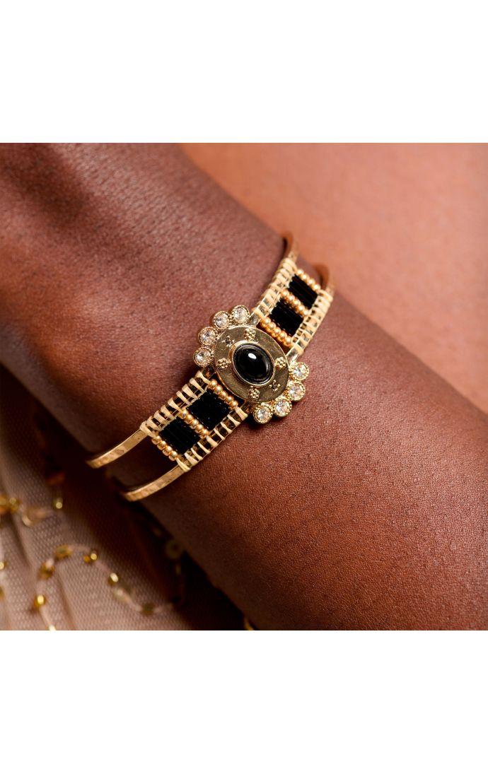 Hipanema Bracelet Brilliant Noir