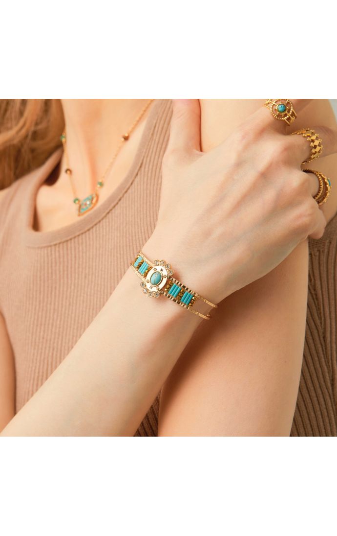 Hipanema Bracelet Brilliant Turquoise