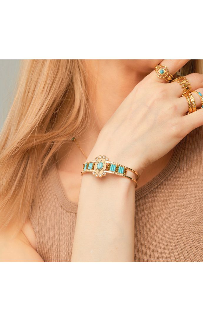 Hipanema Bracelet Brilliant Turquoise