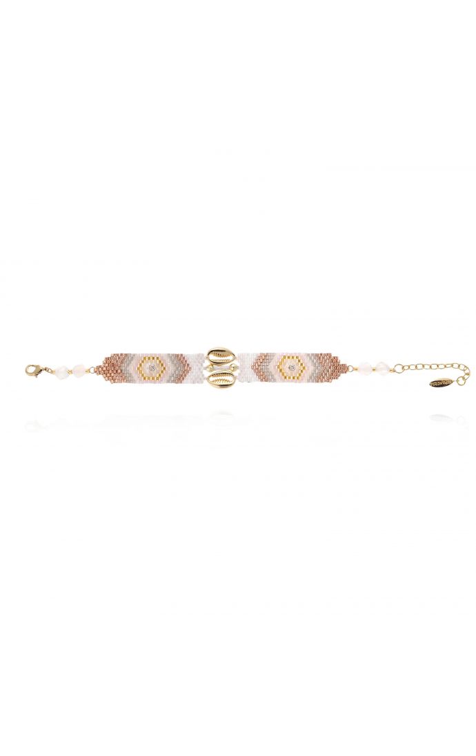 Hipanema Bracelet Cariacas Blanc