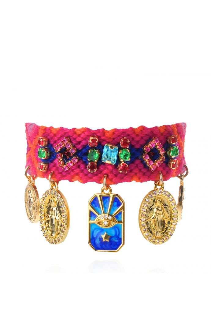 hipanema Bracelet Cruzes Rose