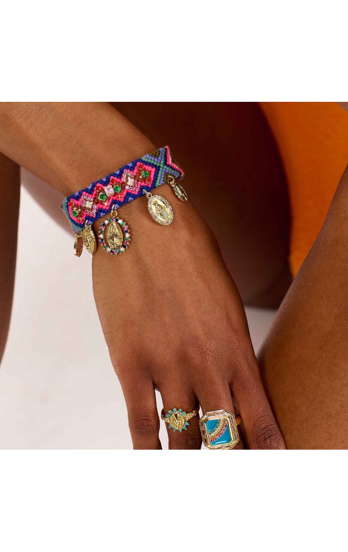 Hipanema Bracelet Cruzes Violet