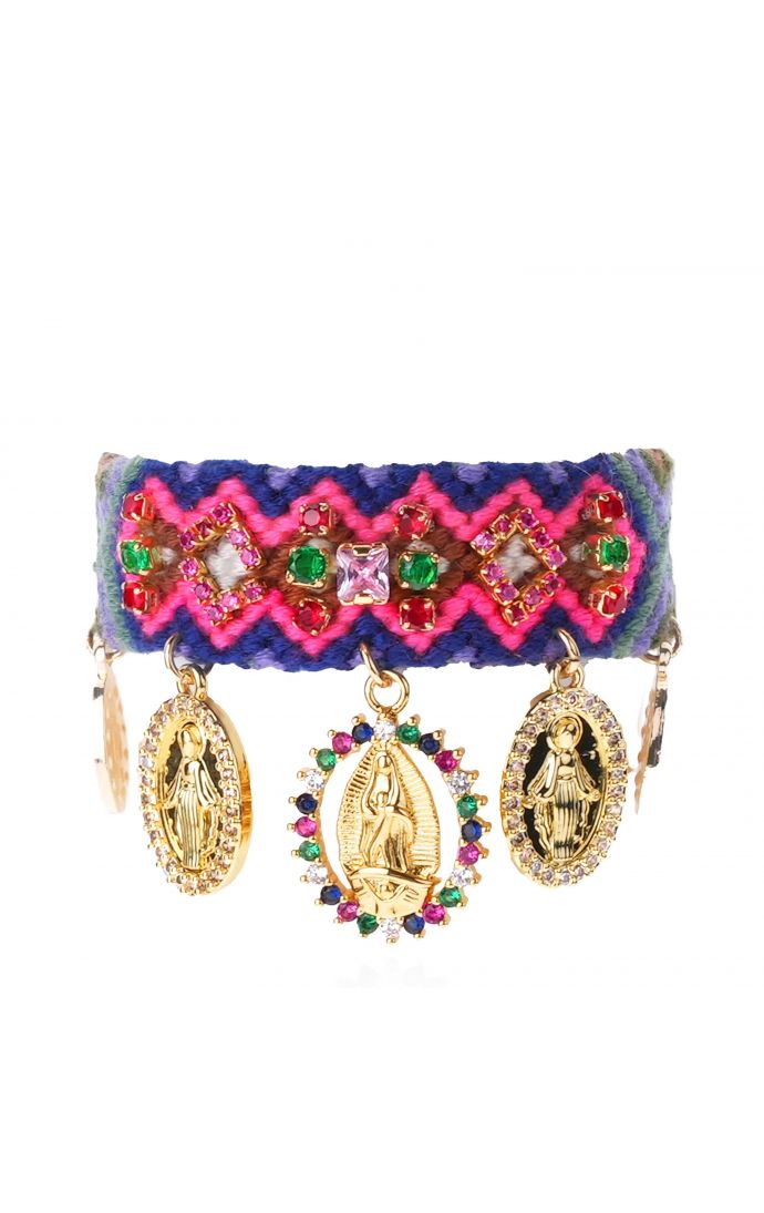 hipanema Bracelet Cruzes Violet