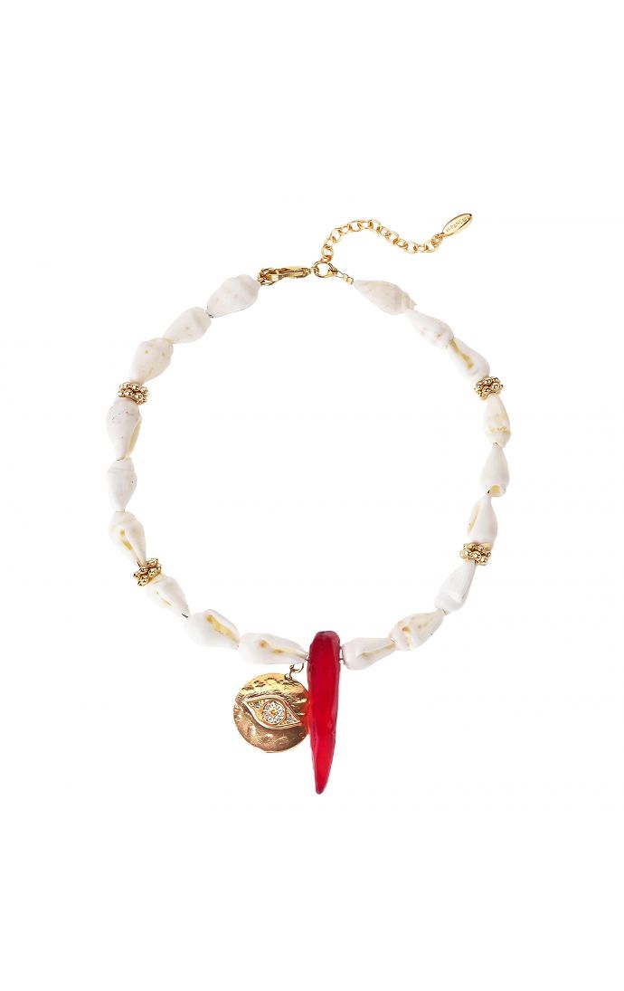 hipanema Bracelet de cheville Eliot Blanc