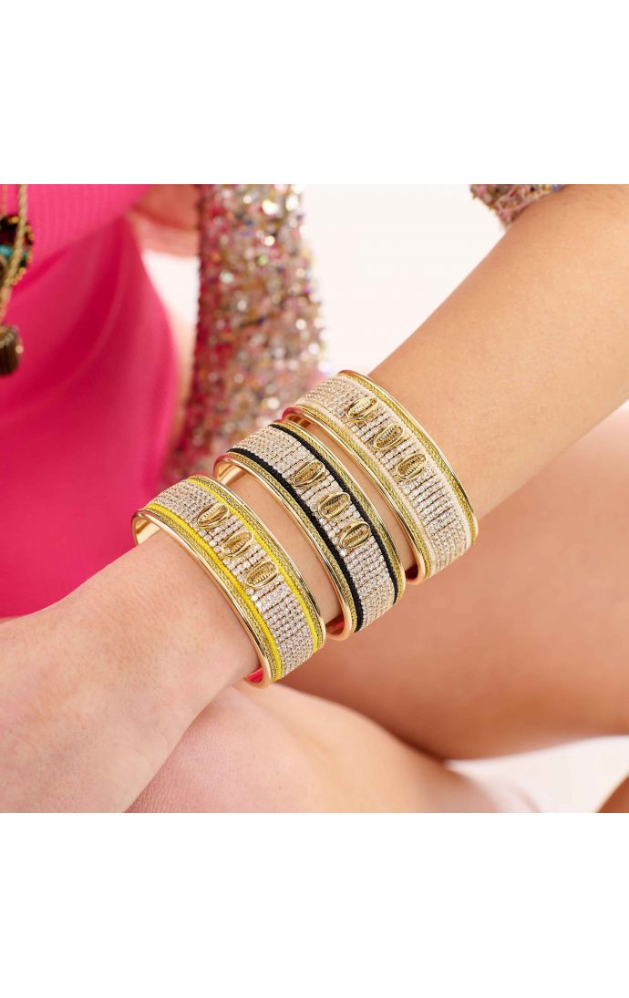 Hipanema Bracelet Diadema Jaune