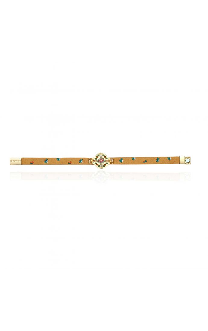 Hipanema Bracelet Eclectik Fauve