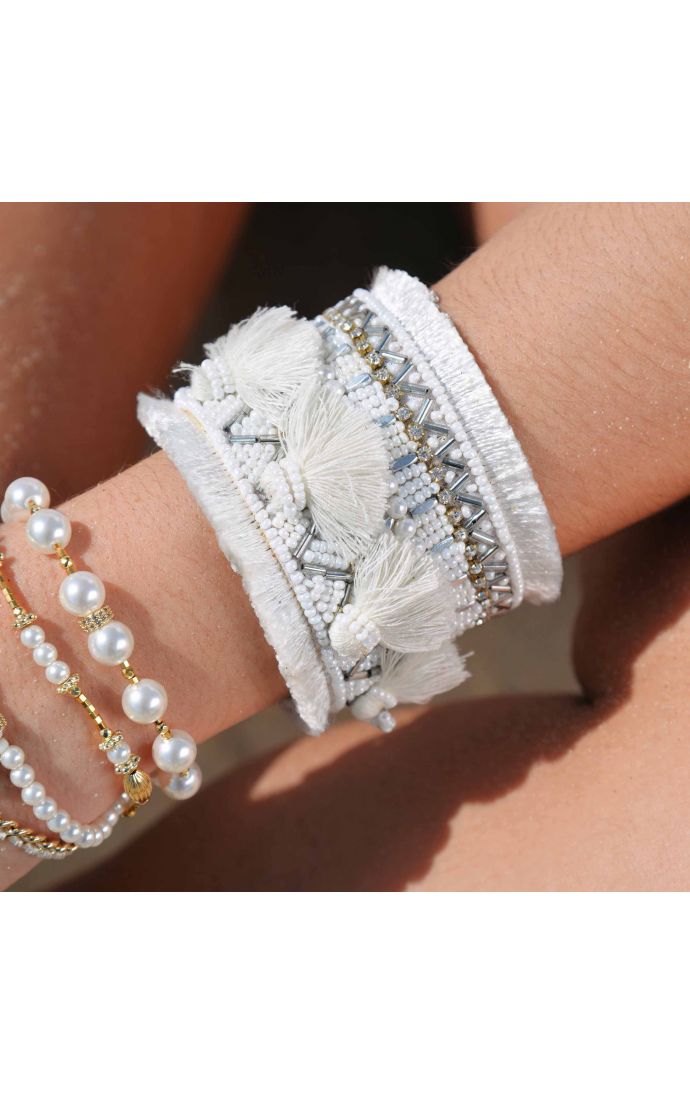 Hipanema Bracelet Engy Blanc