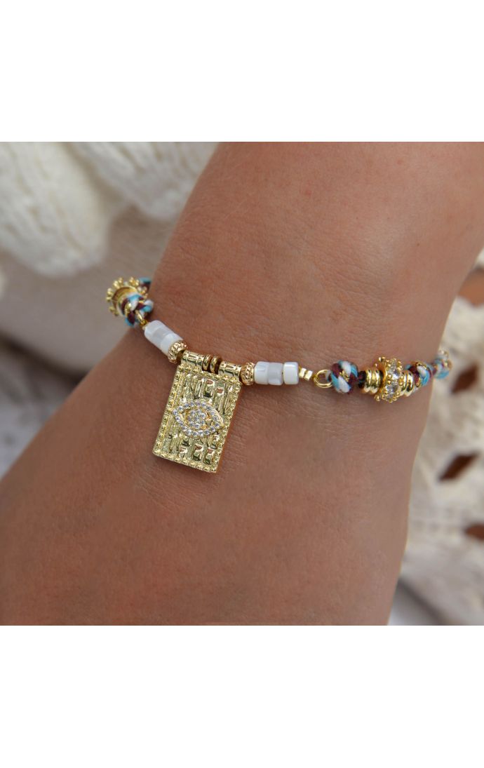 Hipanema Bracelet Gamaro Blanc