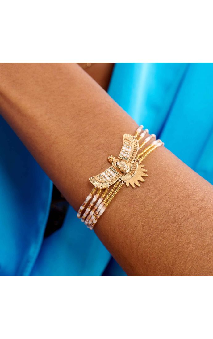 Hipanema Bracelet Juiz Blanc