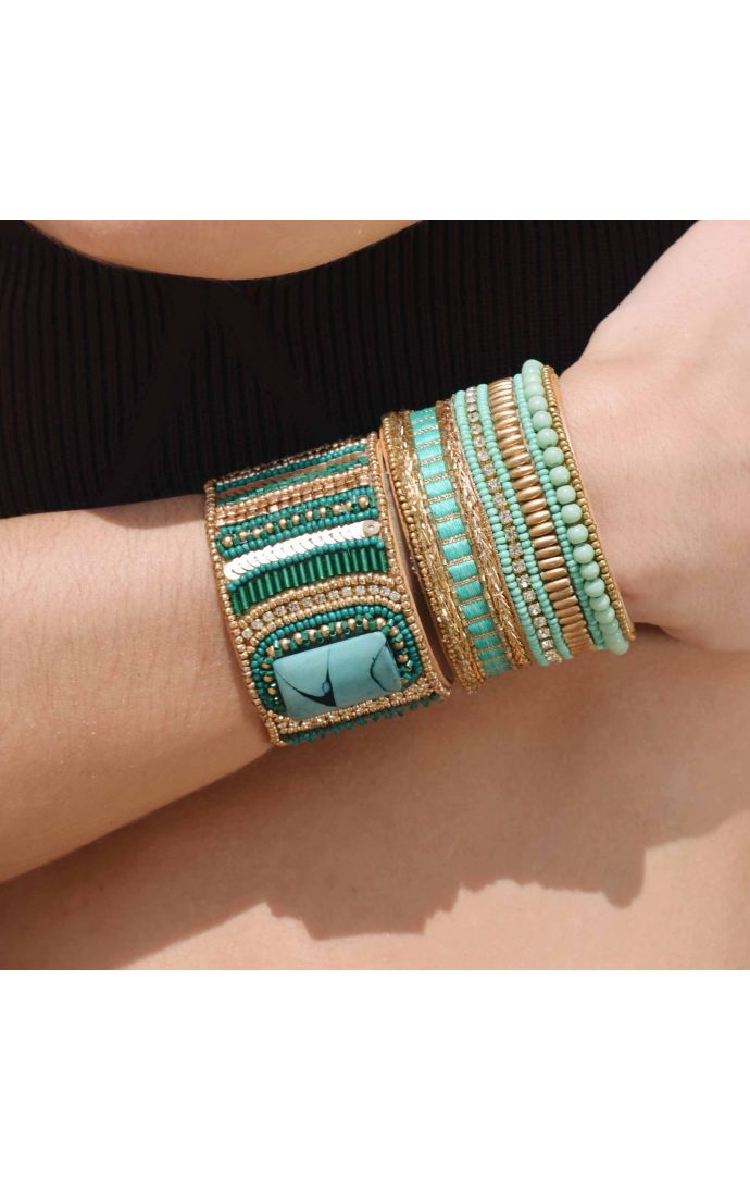 Hipanema Bracelet Marjo Turquoise